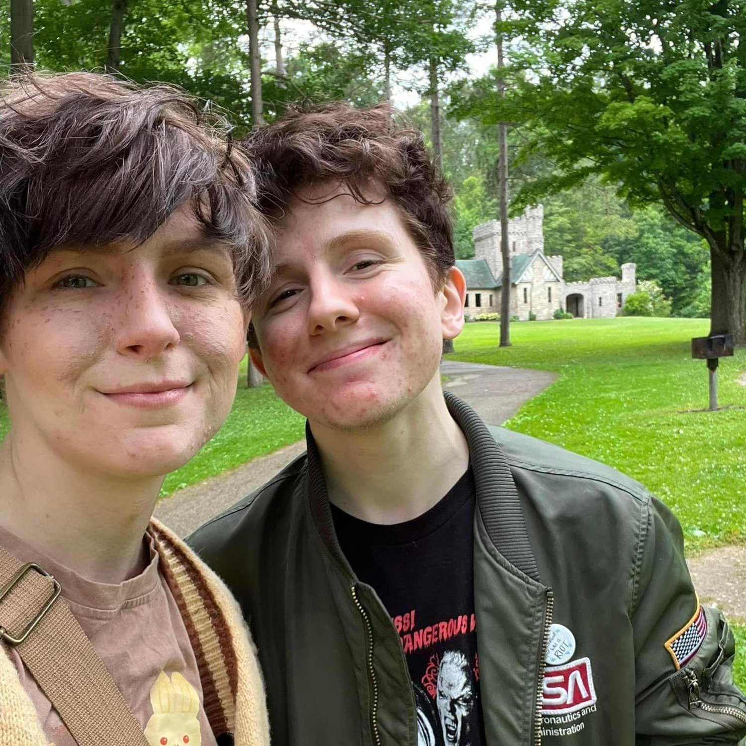 Us at Squire's Castle!