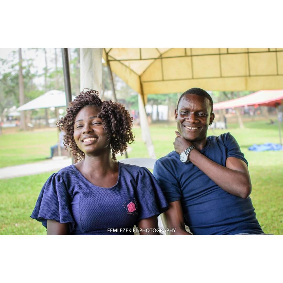 She can shy ehn😆