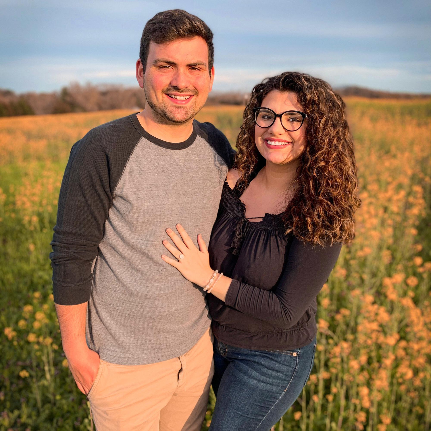 Impromptu DIY photoshoot - thanks to Kourtney's mom!