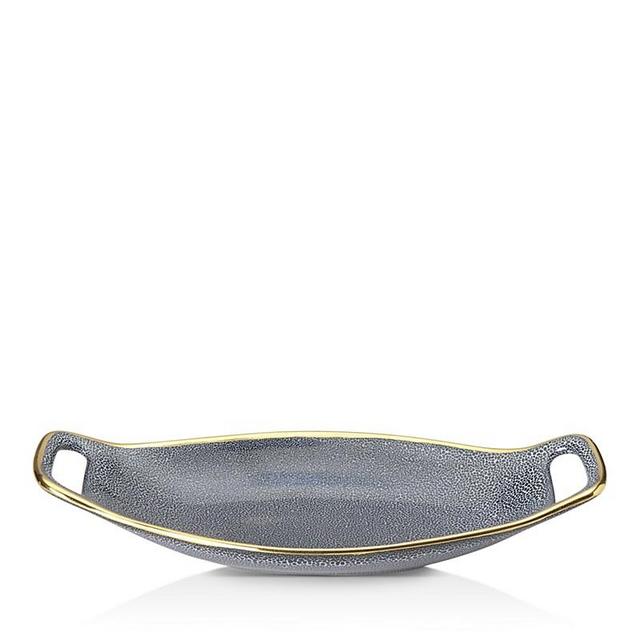 Michael Wainwright - Panthera Blue and Gold Handled Tray - 100% Exclusive