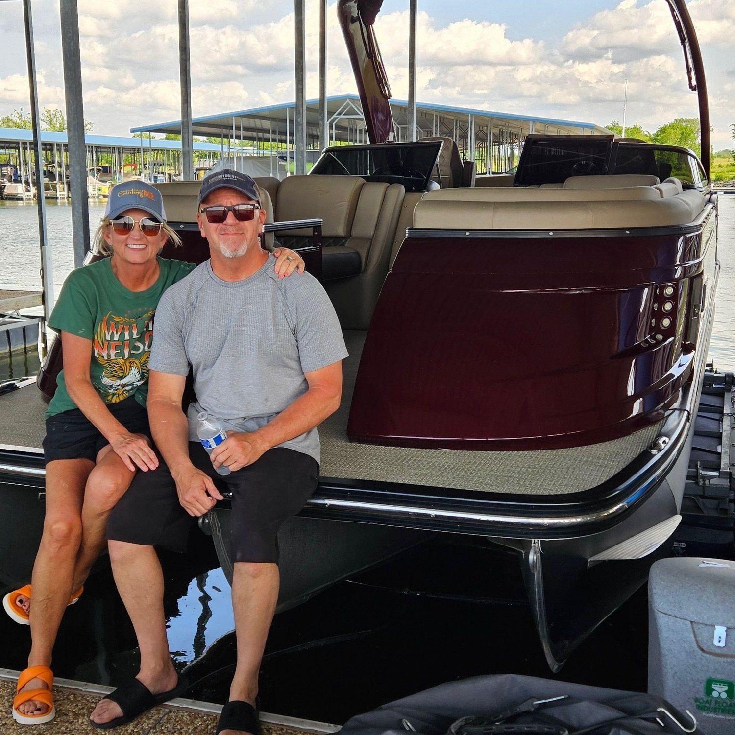 Getting the boat ready for a summer full of fun!