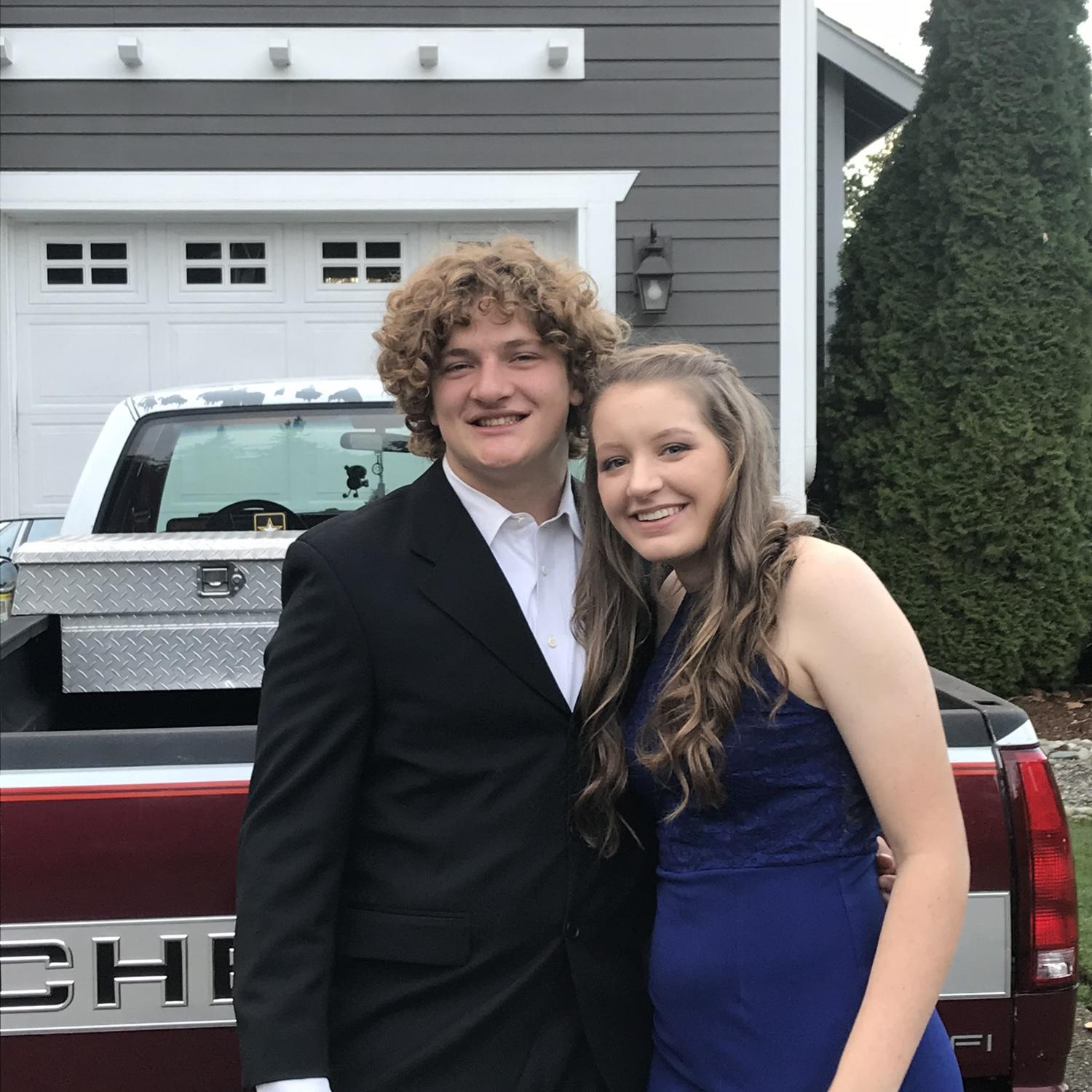 We look like little kids! Homecoming 2017.