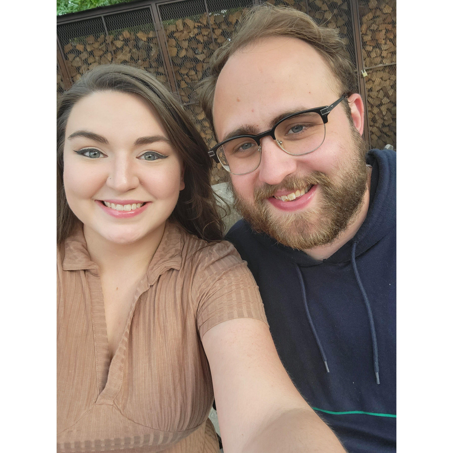 Casual date night at Lewis' BBQ in Charleston - highly recommend!