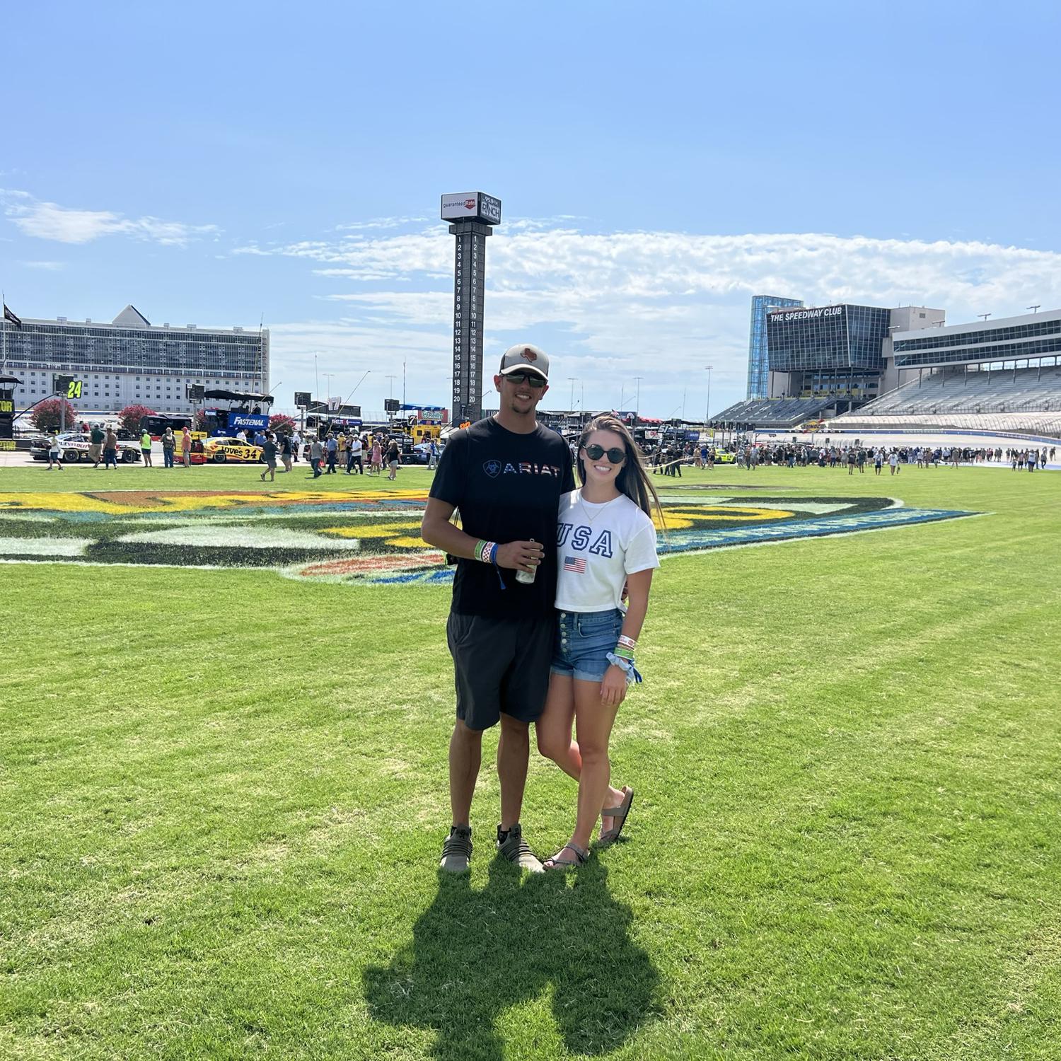 Colin’s first time to a NASCAR weekend