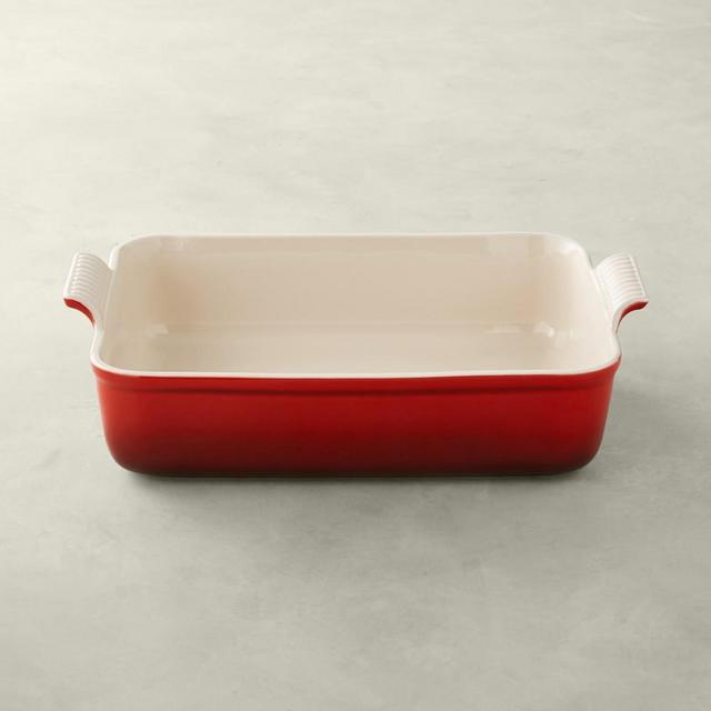 Le Creuset Stoneware Lasagna Pan, Red