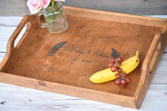 Personalized Breakfast Tray