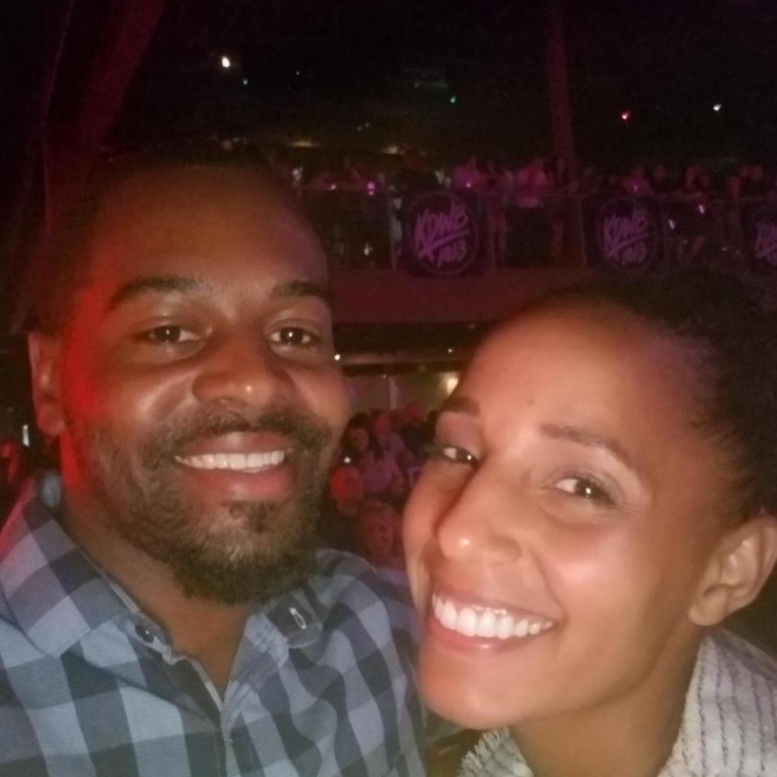 Ne-yo concert! Remi's dream come true.