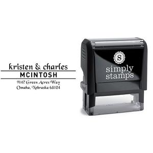 Mcintosh Handwritten Address Stamp