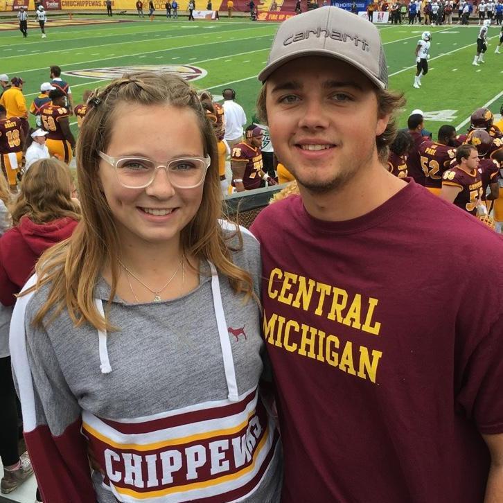 Aaron's first weekend at CMU!
Kelly/Shorts Stadium
Mount Pleasant, MI.
10/6/2018.
