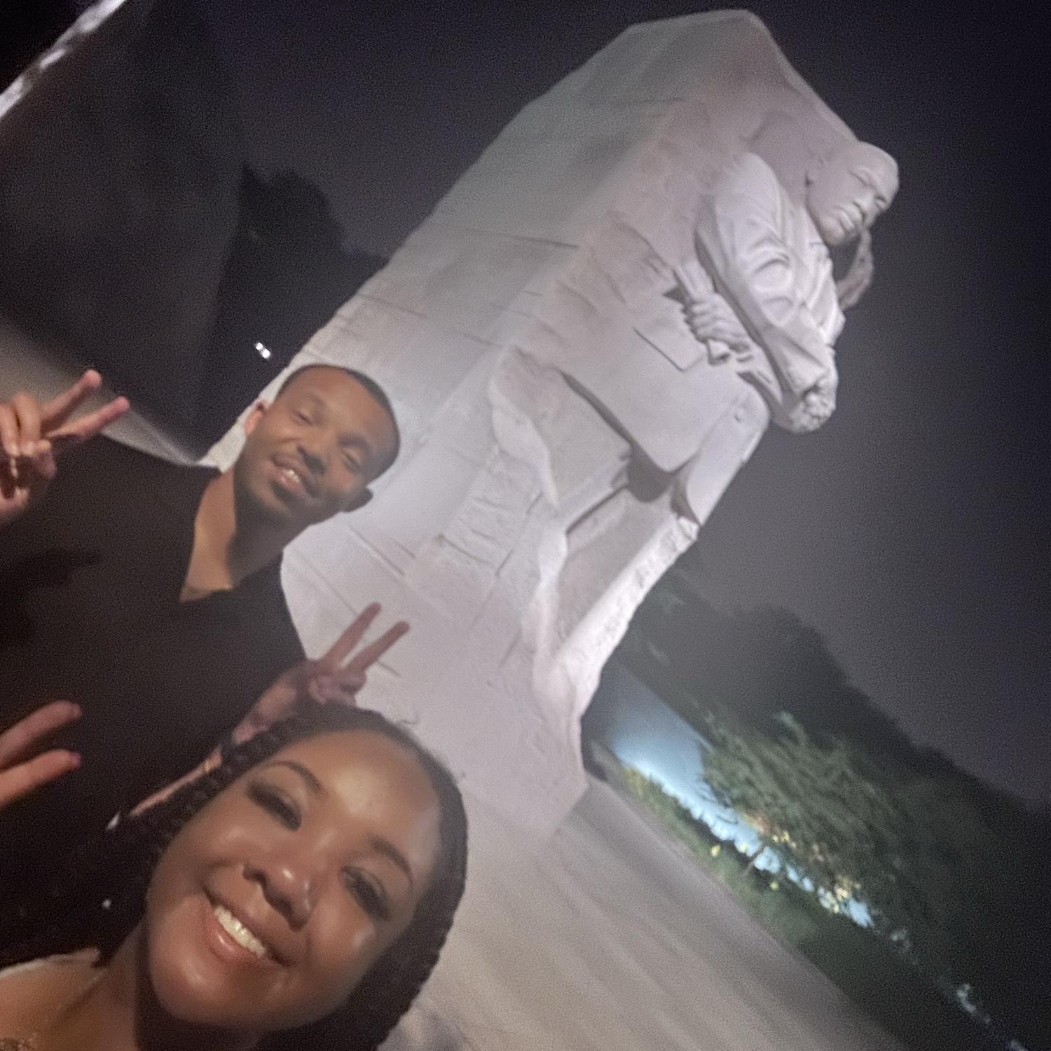 MLK monument in Washington DC