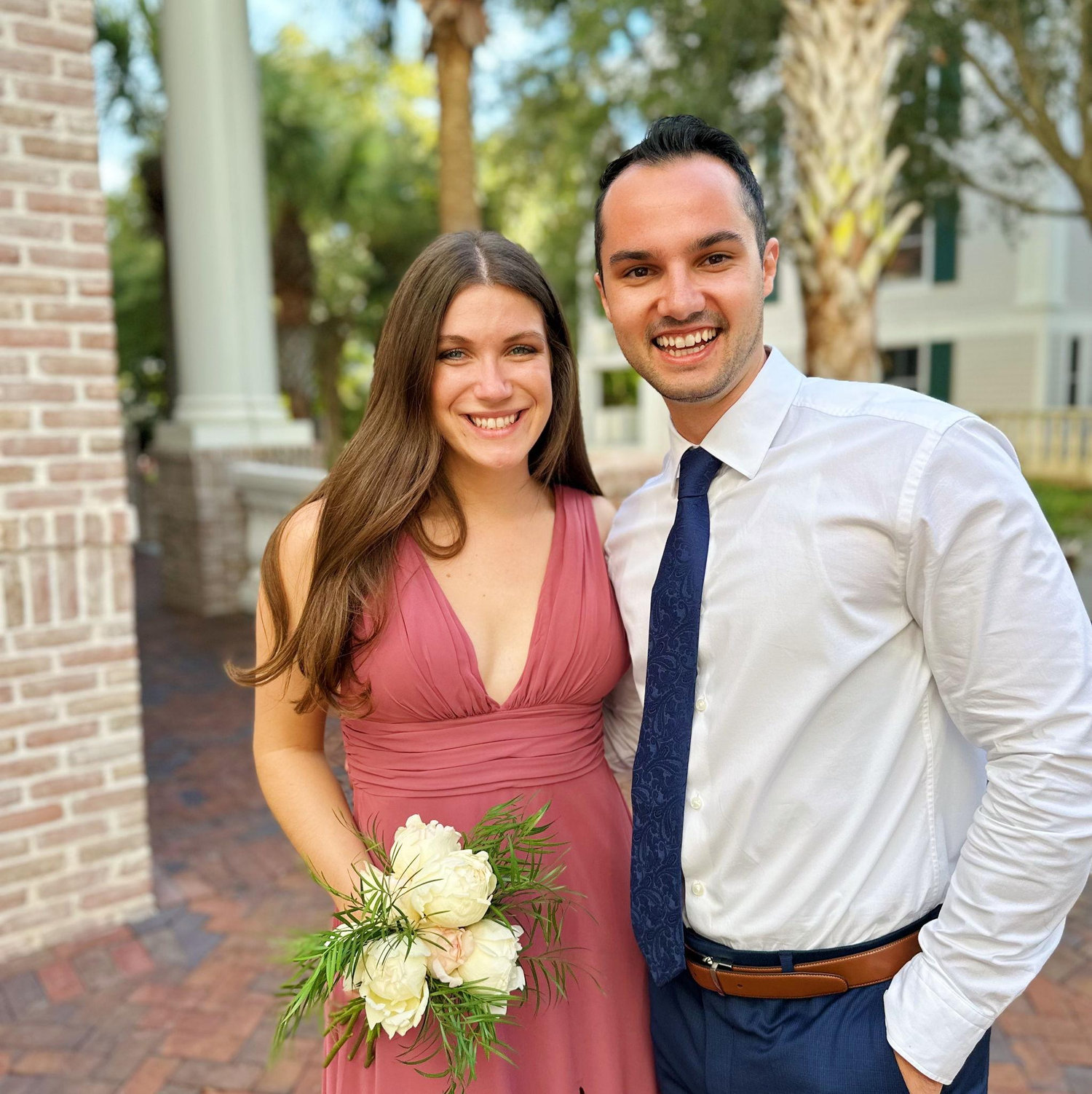 Standing up in our best friends' wedding! 2023