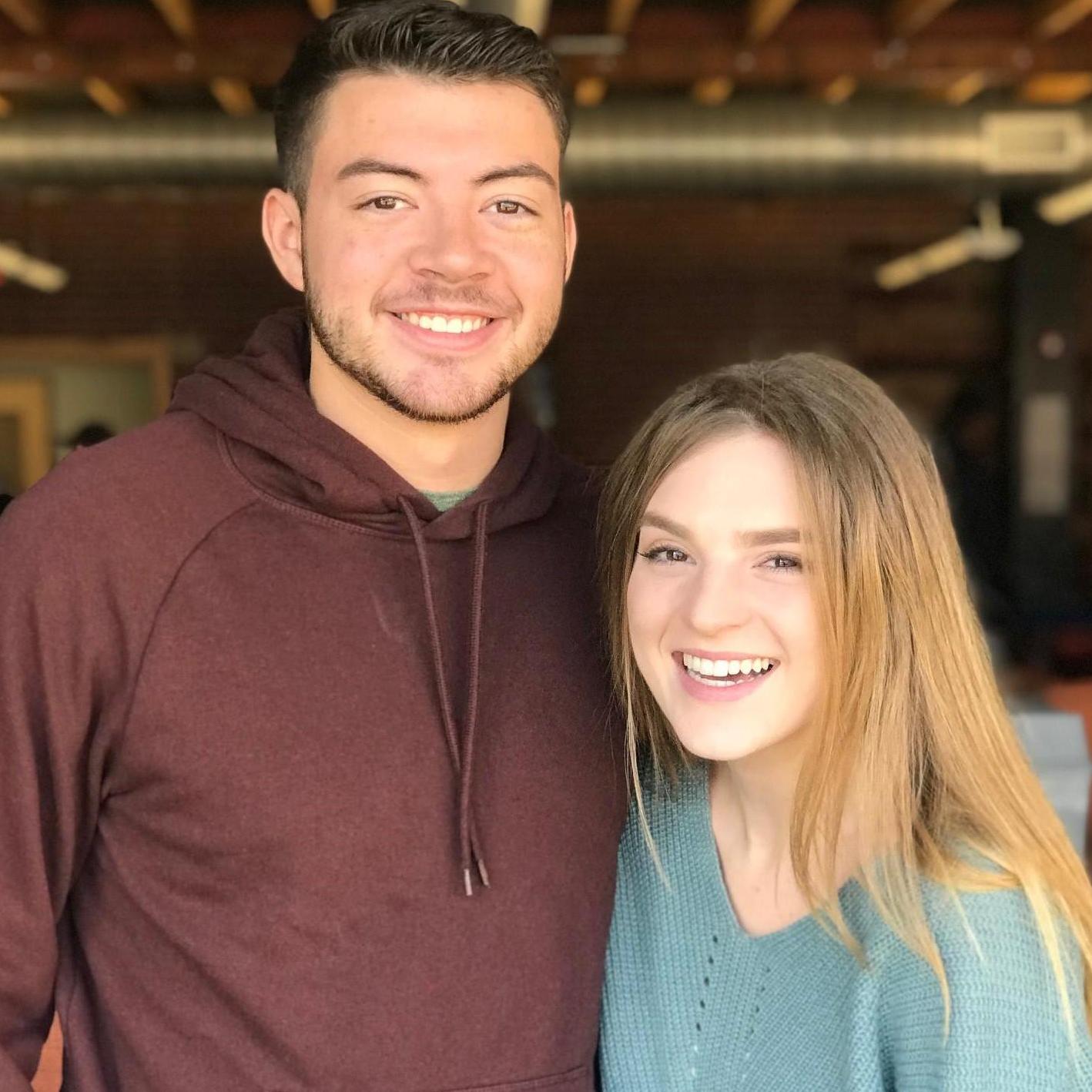 | December 2017 | This was taken right when we said goodbye before Jess moved home from college  (note Jess's puffy eyes!)