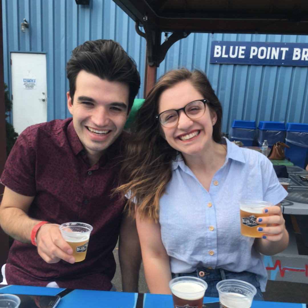 Babies drinking beer (RIP to the old Blue Point)