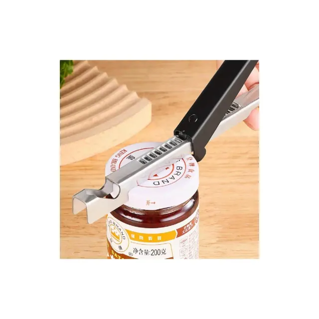 Kitcheniva Adjustable Stainless Steel Jar Opener Easy Grip Handle