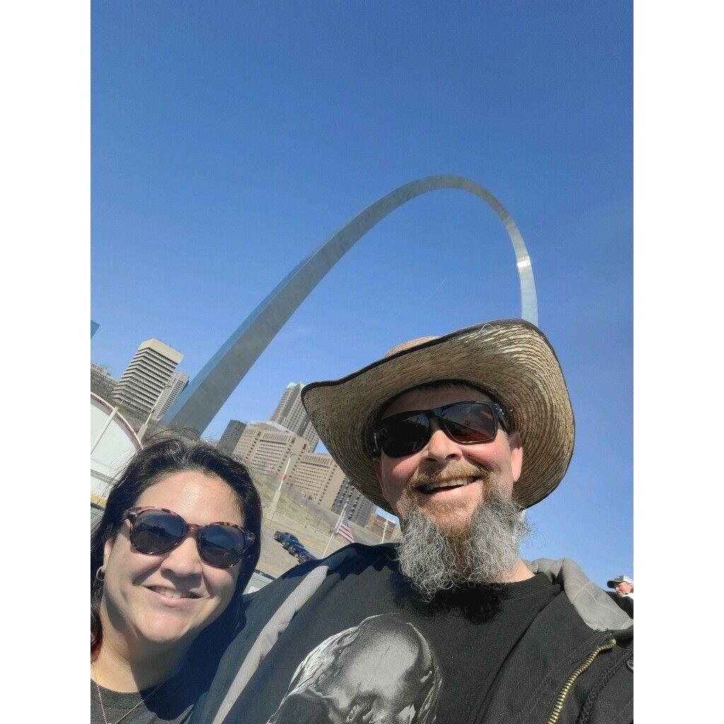 Visiting the Gateway Arch March 2024