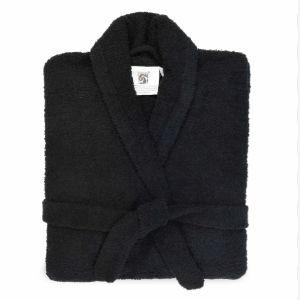 Women's Microfiber Robe - Medium - Black