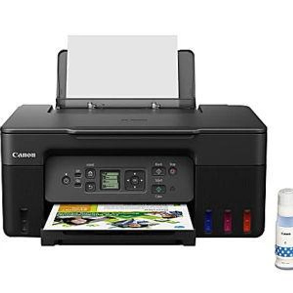 Canon PIXMA G3270 MegaTank Wireless Inkjet All In One Color Printer Black - Office Depot