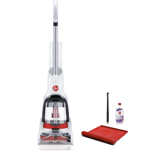 Hoover PowerDash Pet+ Compact Carpet Cleaner Machine, Lightweight Carpet Shampooer Machine, Includes Storage Mat, Pair with a Hoover Carpet Cleaner Solution for a Bright, Refreshed Home
