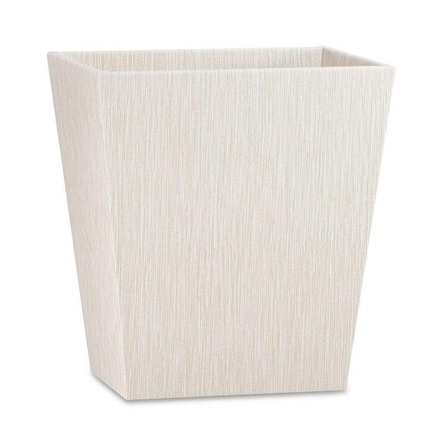 Labrazel Reed Linen Waste Basket