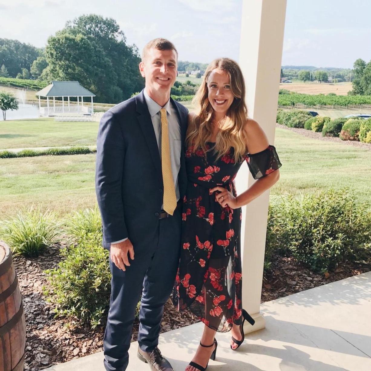 Celebrating our friends Nick and Kelsey!