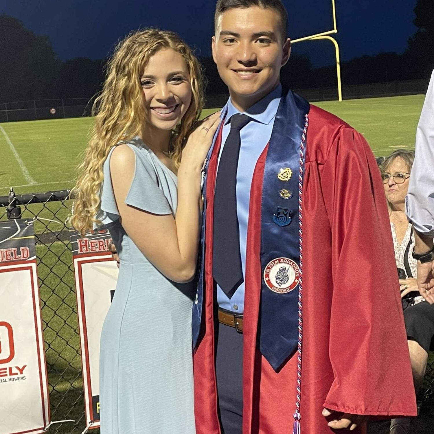 Brannon’s high school graduation