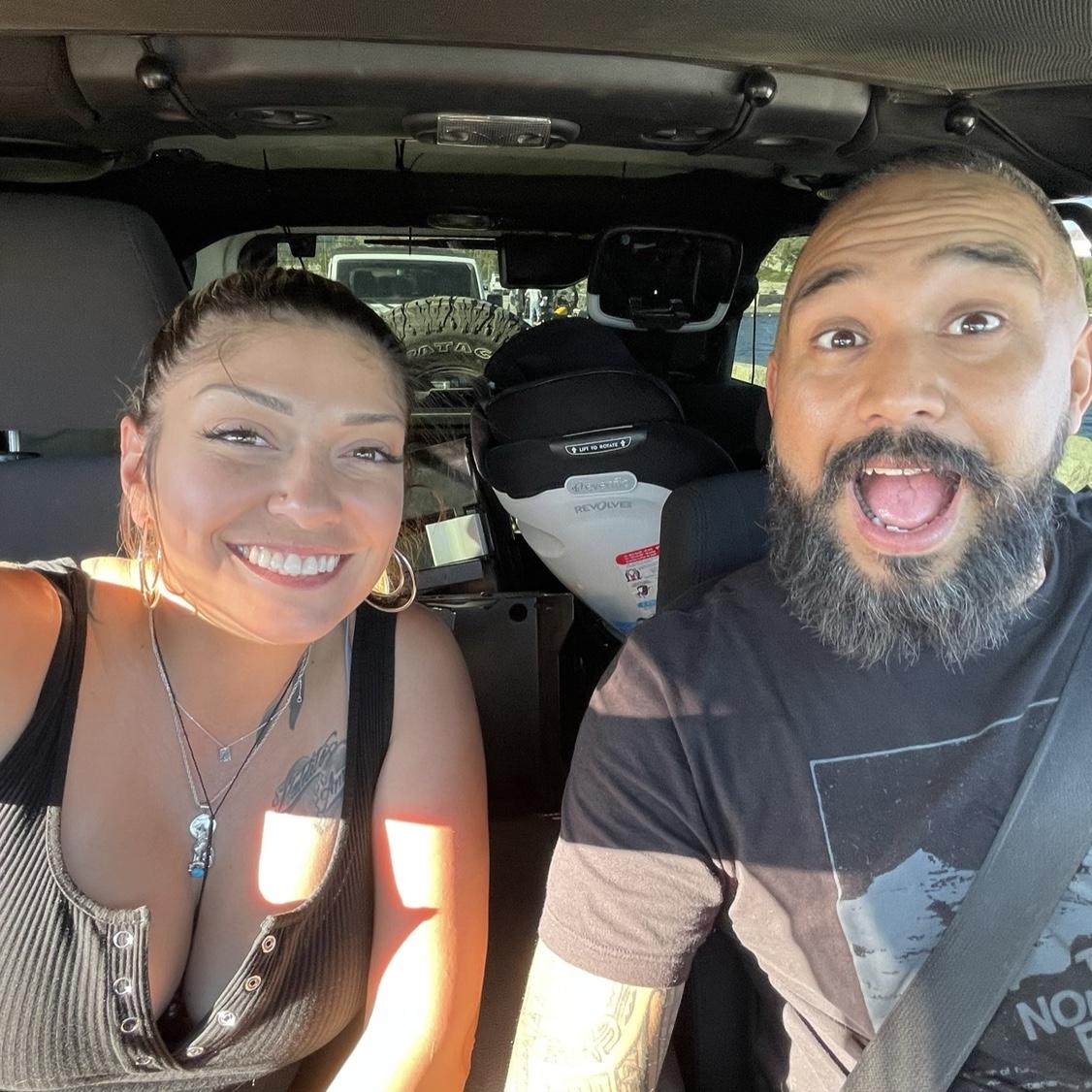 Mandie’s POV: As per usual, getting him to take a normal photo was the challenge. But I love him for it!