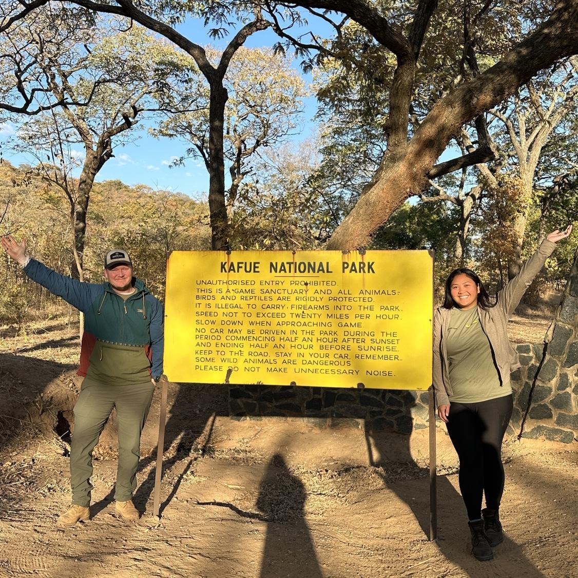 ๐ฟ๐ฒ Last day volunteering at Kafue National Park ๐