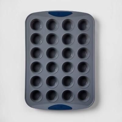 24ct Silicone Mini Muffin Pan - Made By Design 24 ct