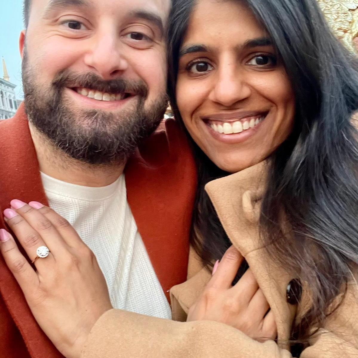 Engaged in Venice!