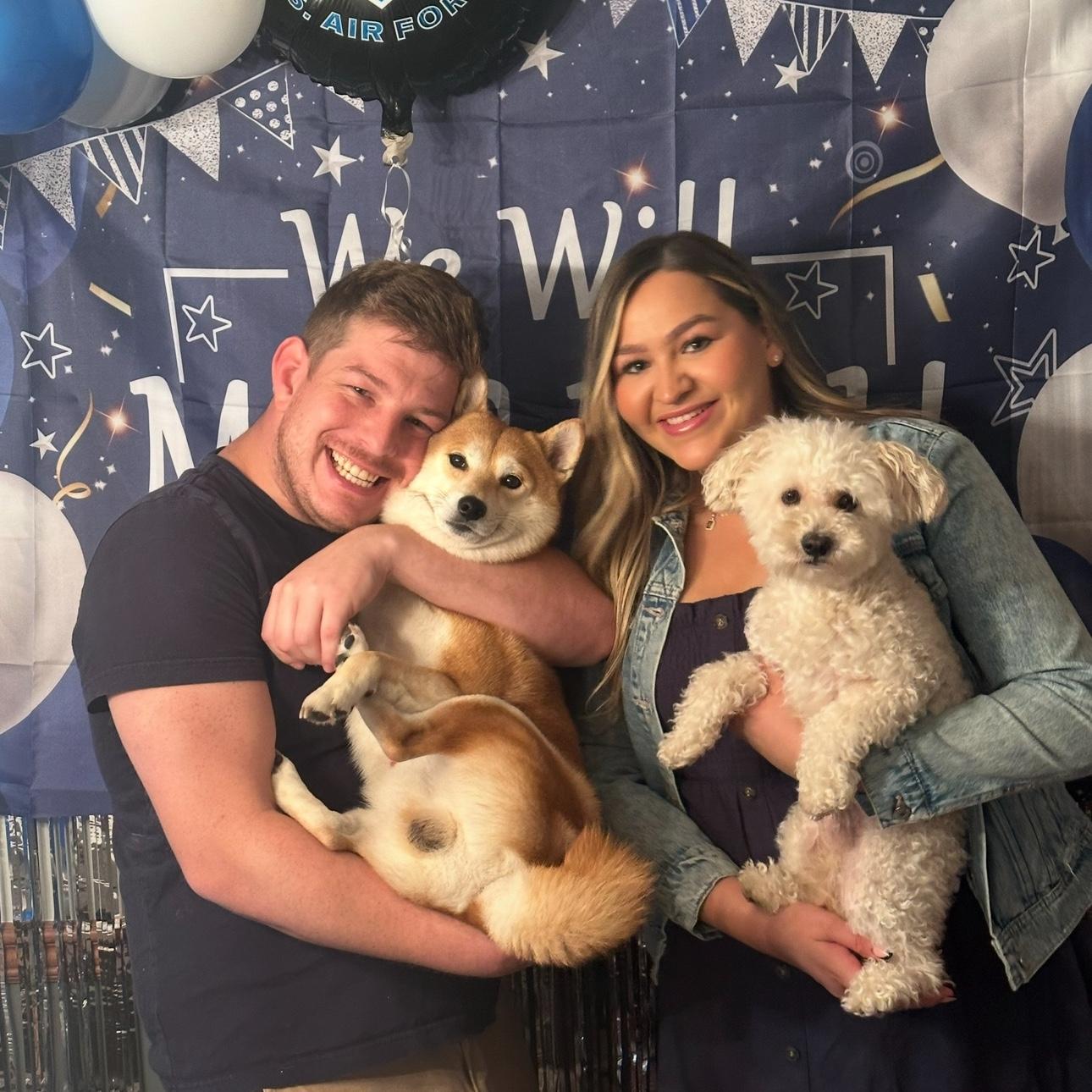 Our fur babies- Yoshi & Bentley.