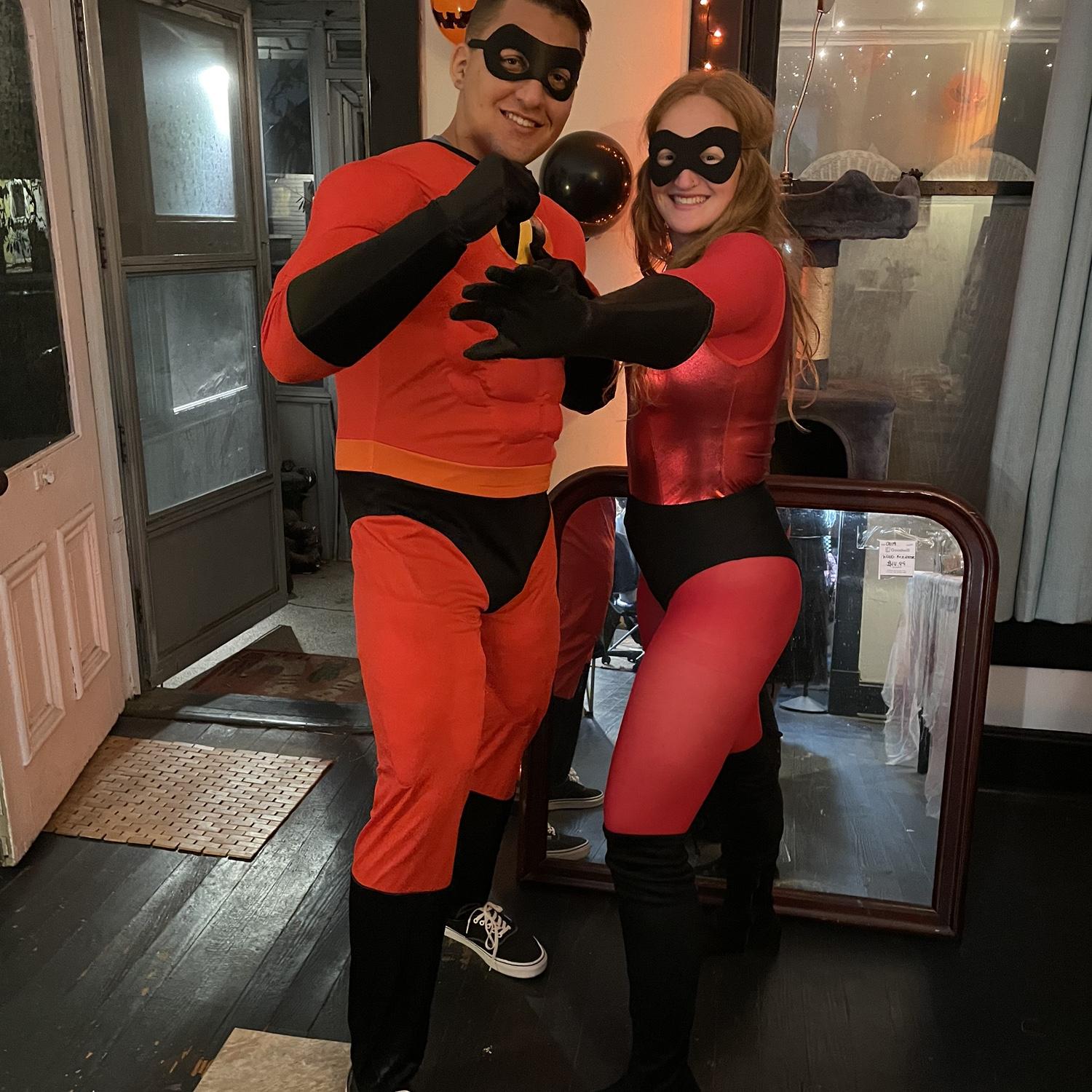 Soon to be Mr. And Mrs. but we’ve always been Incredible