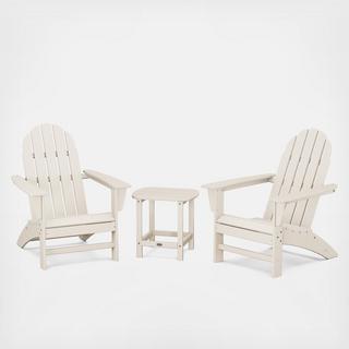 Vineyard 3-Piece Outdoor Adirondack Set