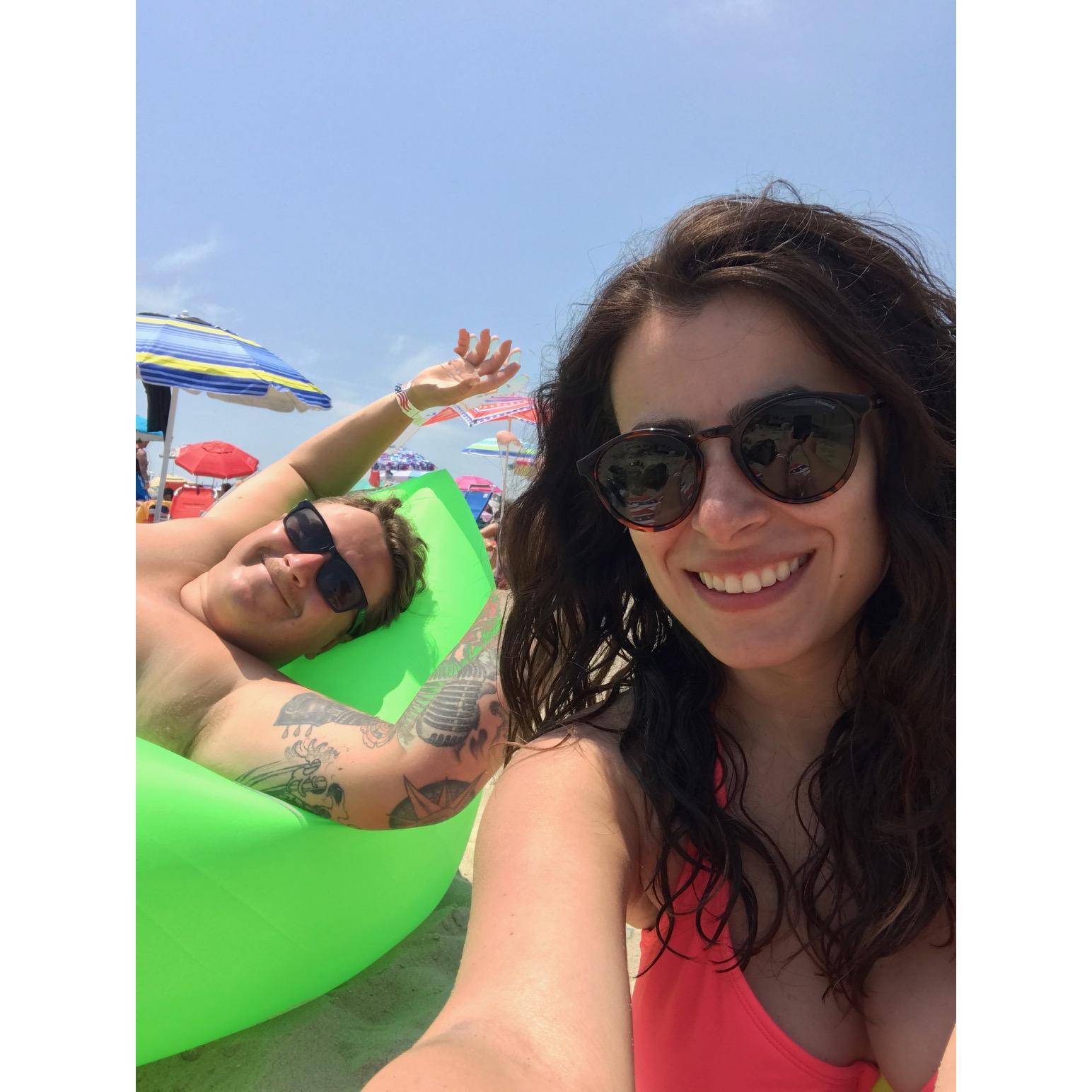 Erica, enjoying Chaz's bullshit.