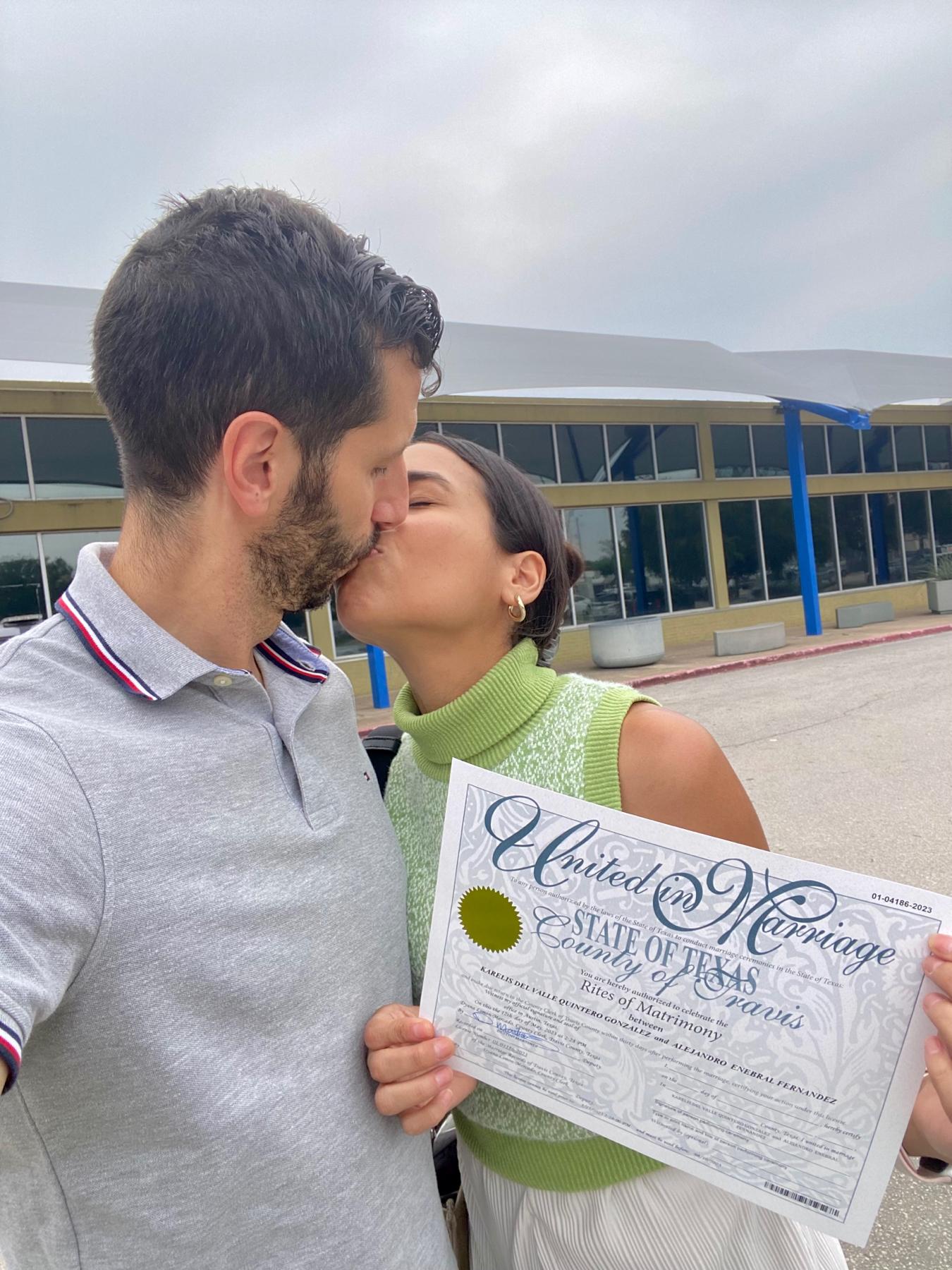 Legalmente casados en el estado de Texas