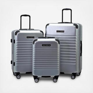 French Connection 3-Piece Ringside Luggage Set