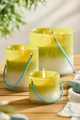 Ombre Lantern Citronella Candle