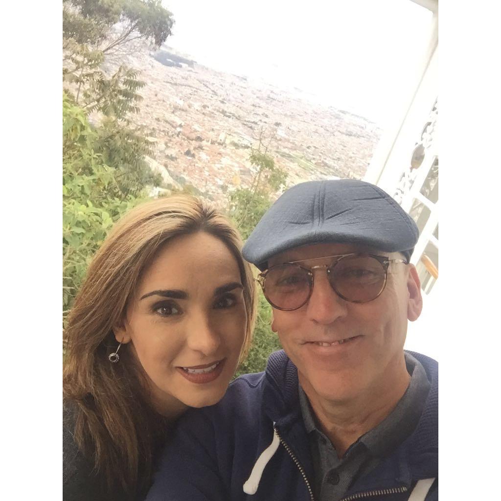 Vista panorámica de Bogotá, desde el cerro Montserrat.