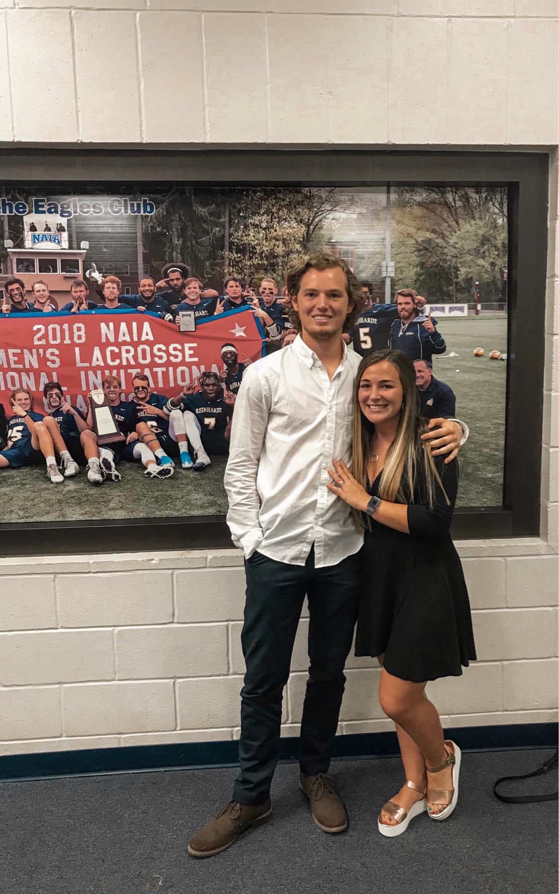 Matt got a full ride to Reinhardt for lacrosse & I started college at KSU. Matt originally thought he wanted to be a doctor & I wanted to pursue teaching at the time.