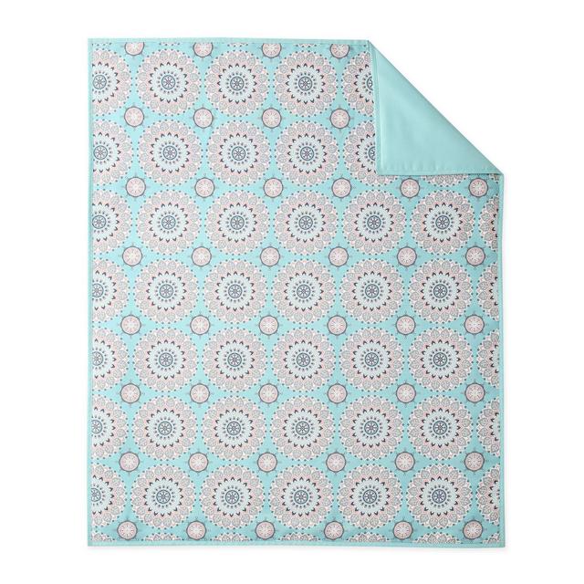 Sand Cloud Reversible Beach Mat in Aqua