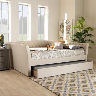 Delora Daybed with Roll-Out Trundle Bed
