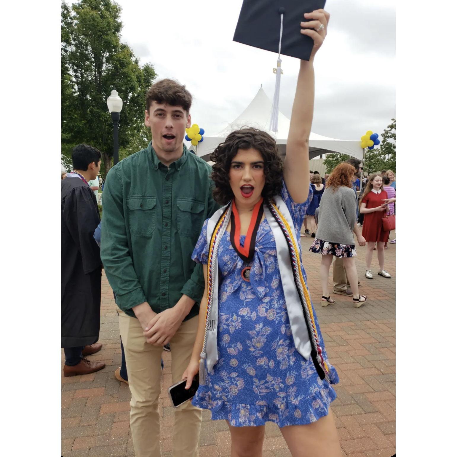 We graduated! Loyal always true!