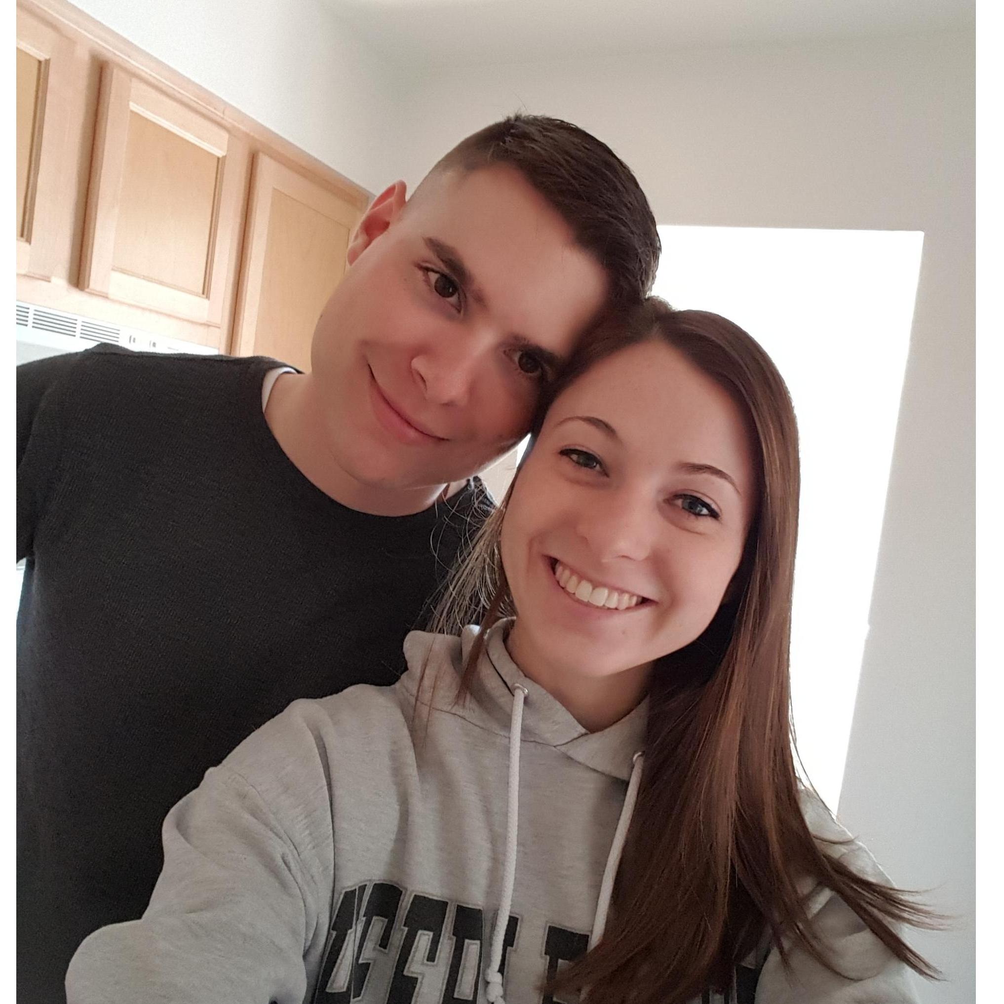 Moving Zach into the apartment! March 2018