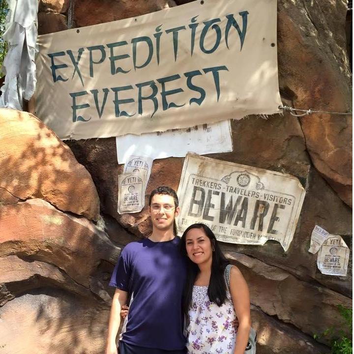 Probably one of our favorite rides; Expedition Everest in Animal Kingdom!