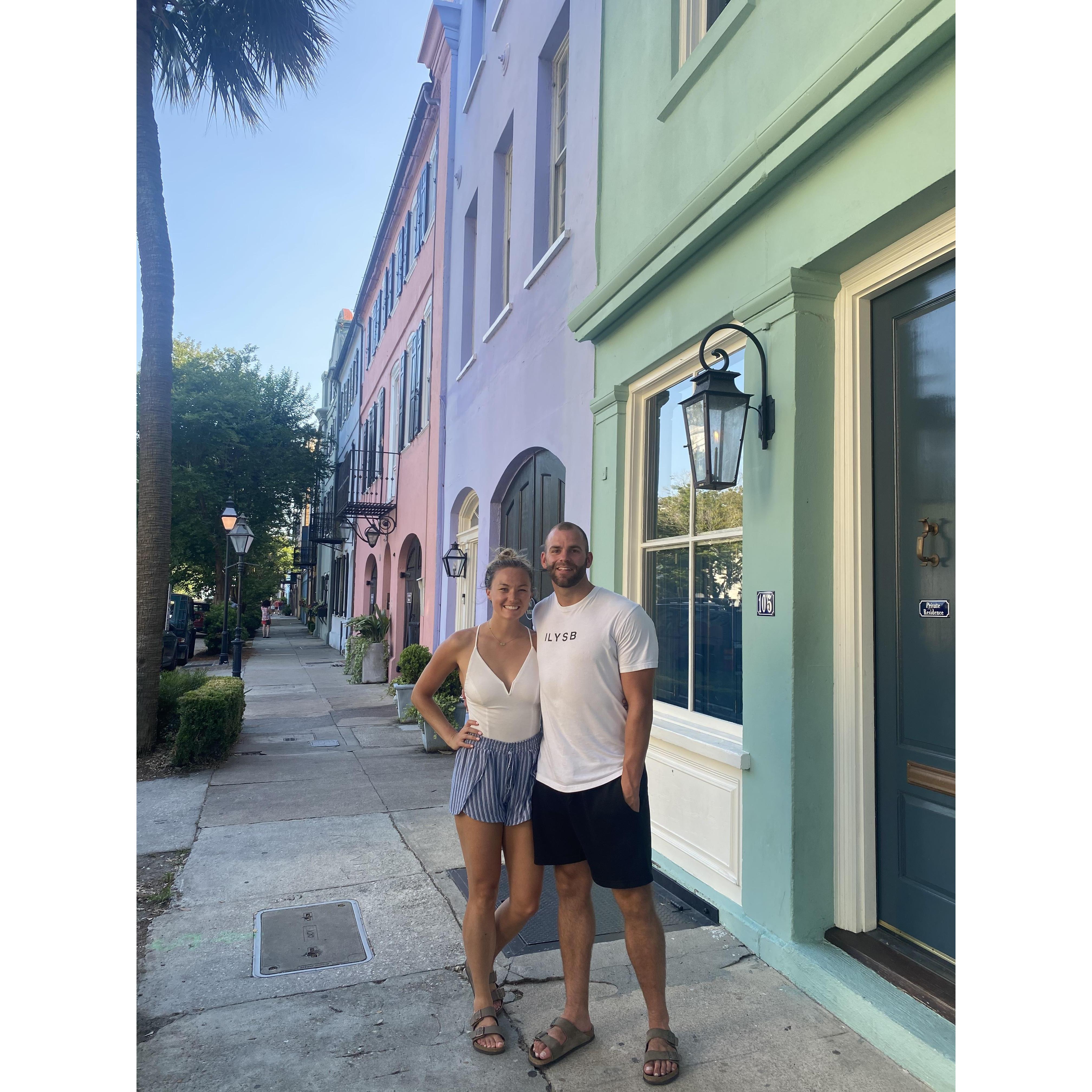 Rainbow Row - Charleston, South Carolina 2021