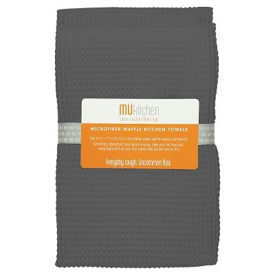 Waffle Microfiber Kitchen Towel (Set Of 2) - Mu Kitchen