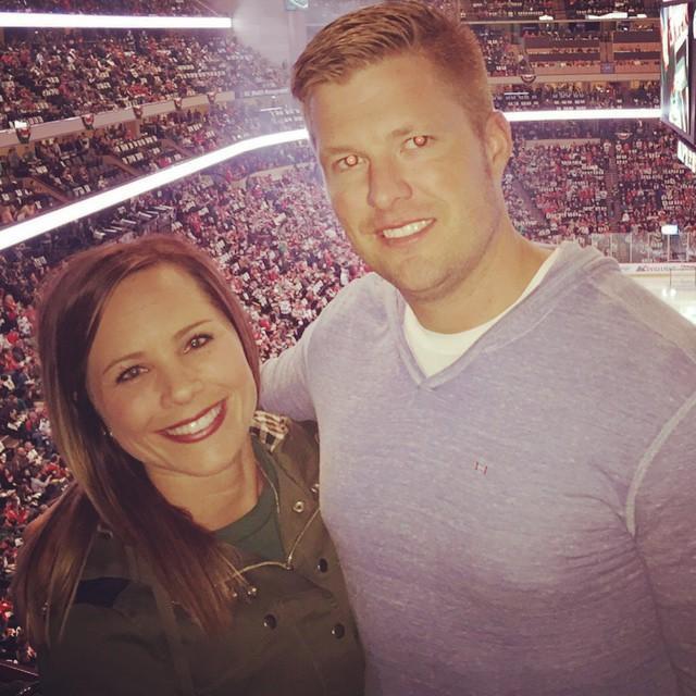 Evan's First Wild Hockey game!