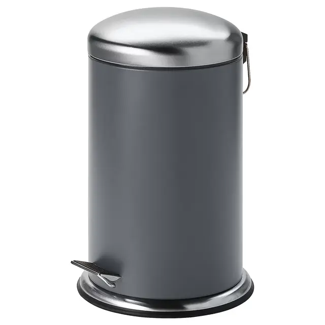 IKEA: MJÖSAPedal bin, dark gray3 gallon