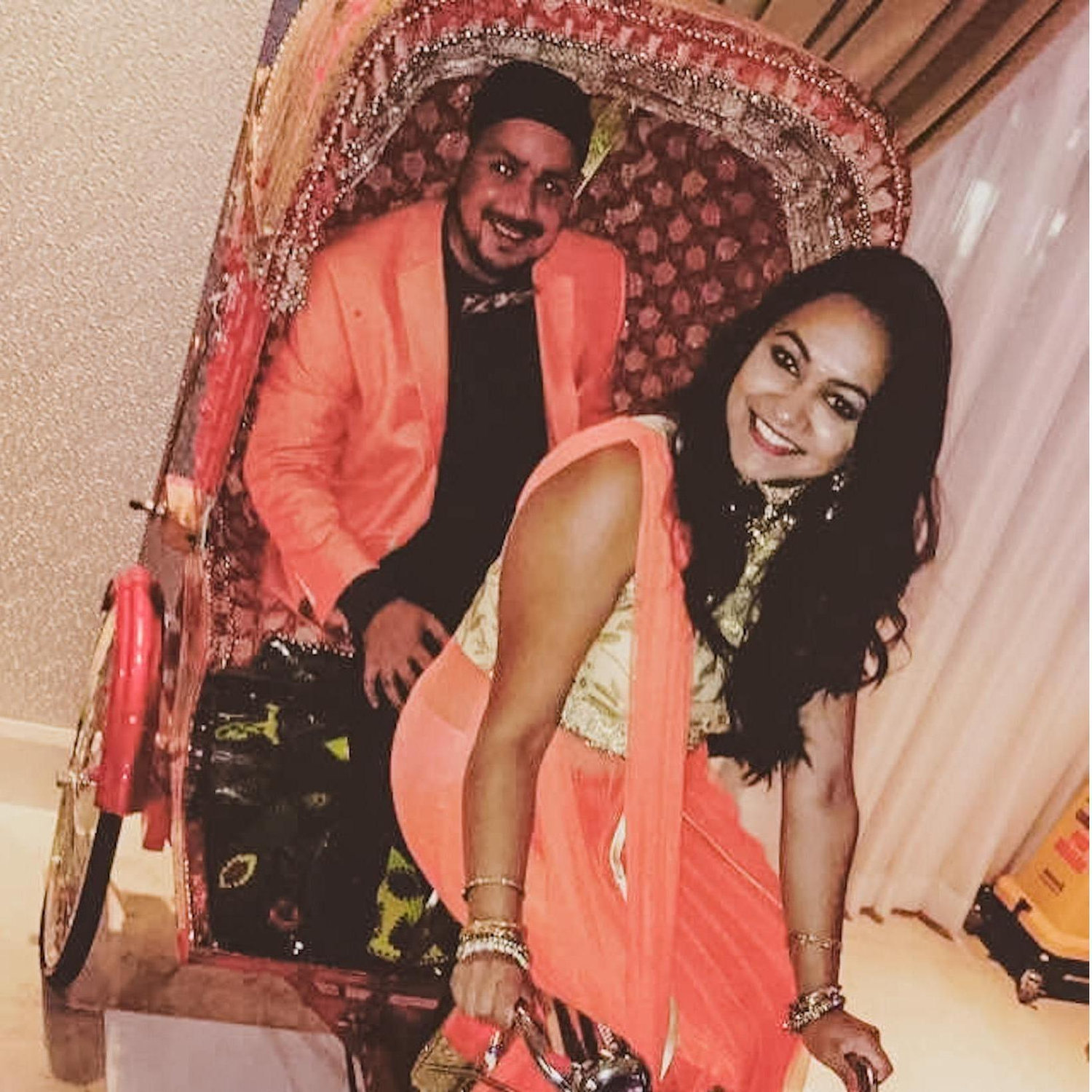 The one where they crashed 4 weddings in one night as friends....and they started dating soon after!