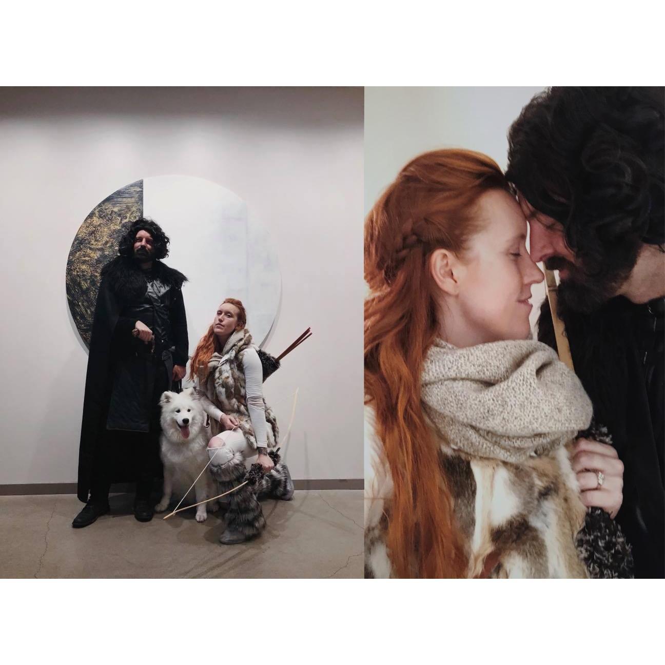 Halloween #6: Jon Snow, Ygritte & Ghost