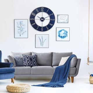 Blue Steel Clock
